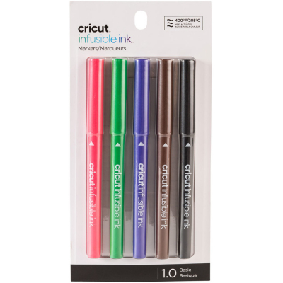 Cricut 2006256 Infusible Ink Stifte (1,0 mm), Standardfarben